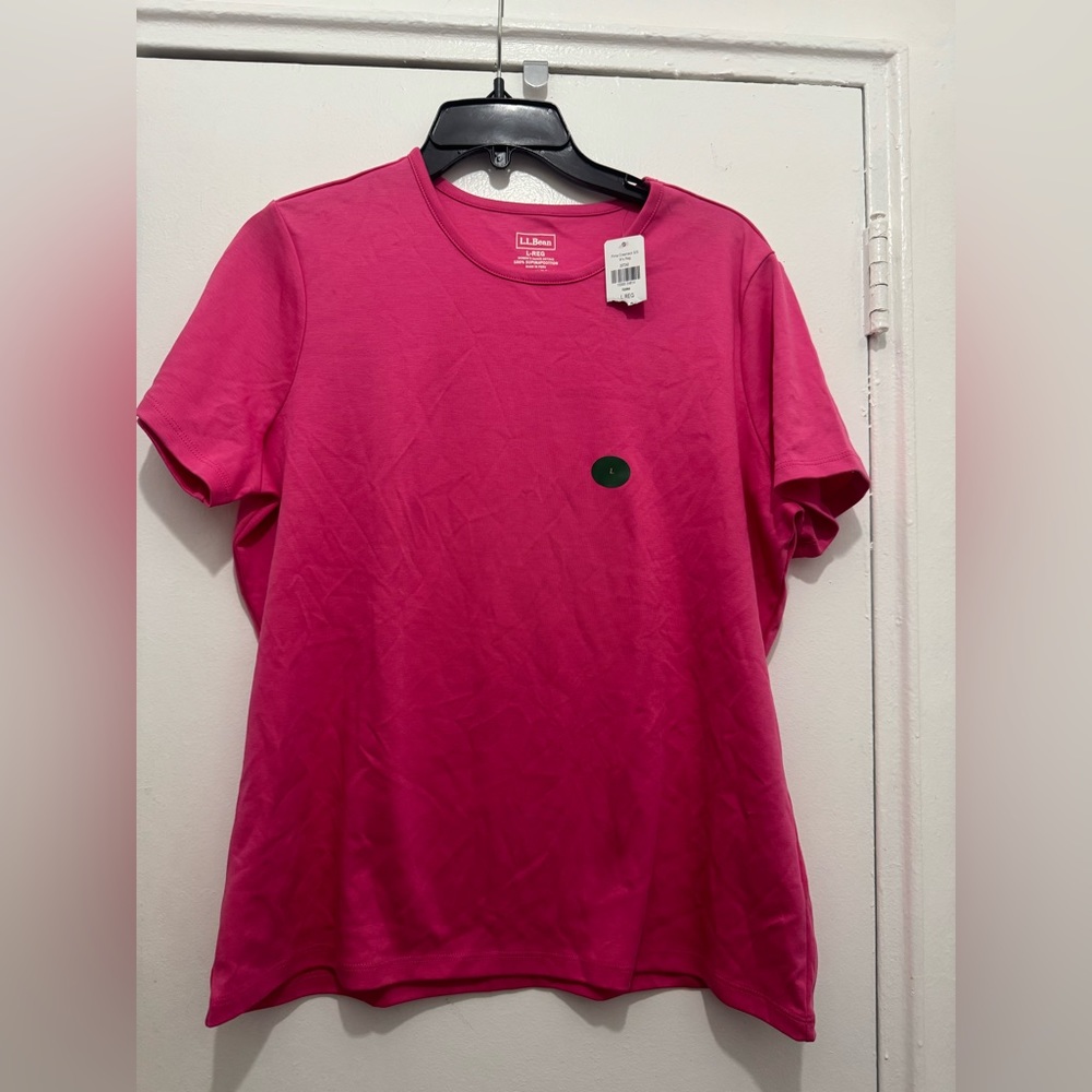 L.L. Bean  Women's T Shirt Short Sleeve size L
